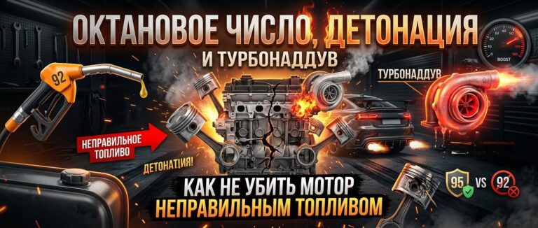 Октановое число топлива и его влияние на турбонаддув