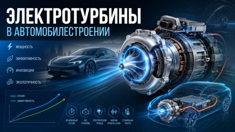 Электротурбина в системе наддува современного автомобиля