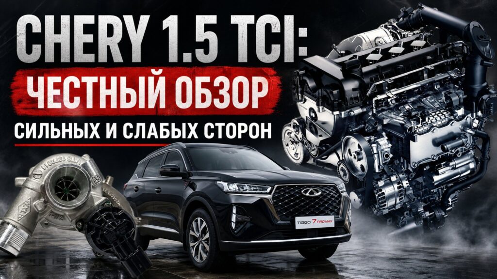 Двигатель Chery 1.5 TCI и его система наддува