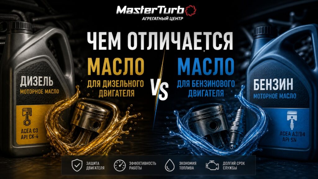 Масло для дизельного и бензинового двигателя